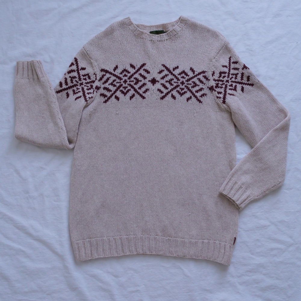 90s‎ Timberland handknit wool crewneck sweater